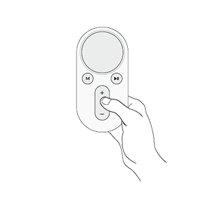 Passen Sie die ZenoWell-Stimulationsintensität an.