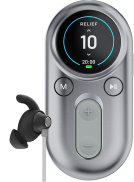 Gray ZenoWell Luna device and ear-contact accessory