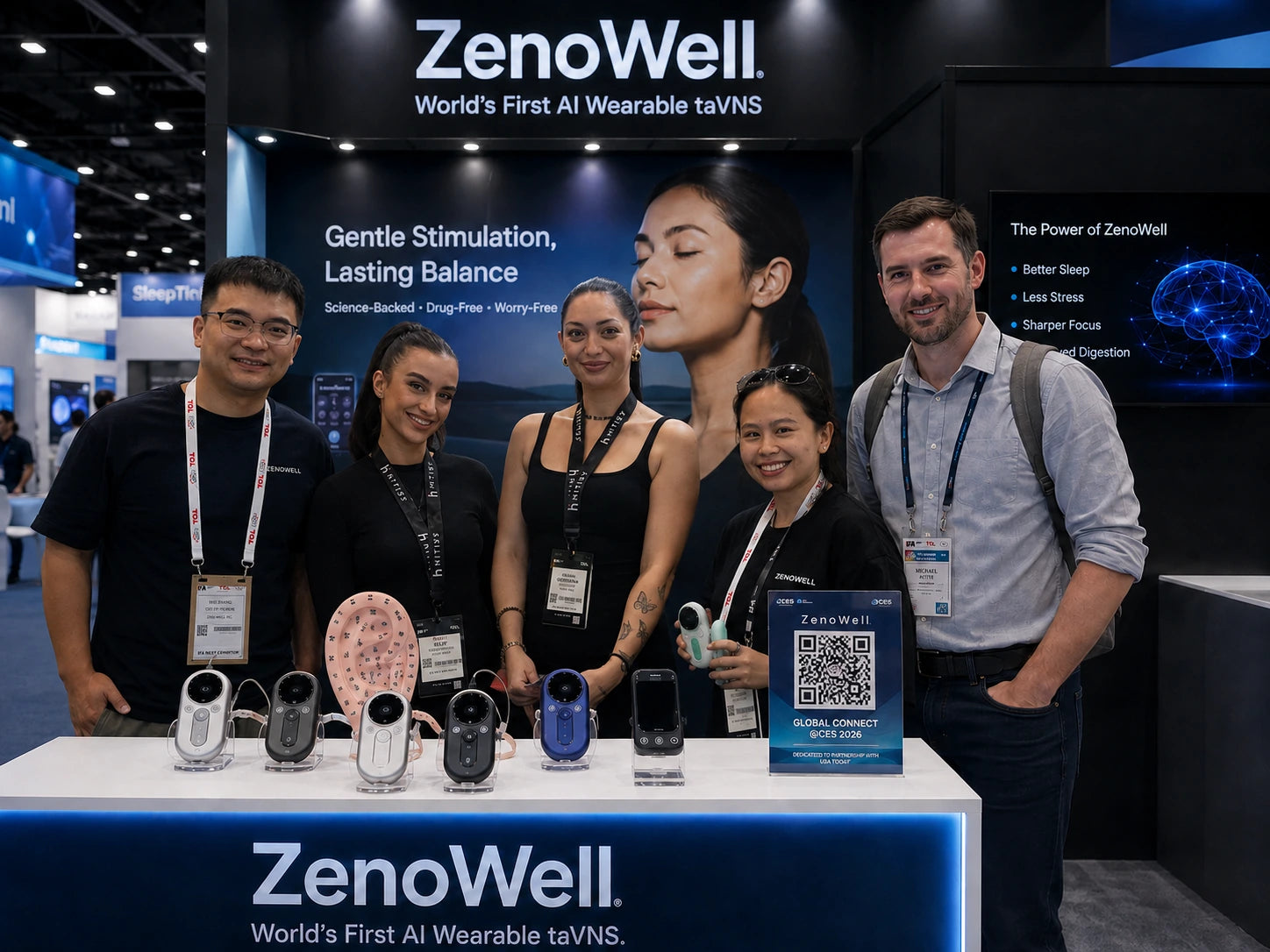 ZenoWell-Team im Austausch mit Gastforschern